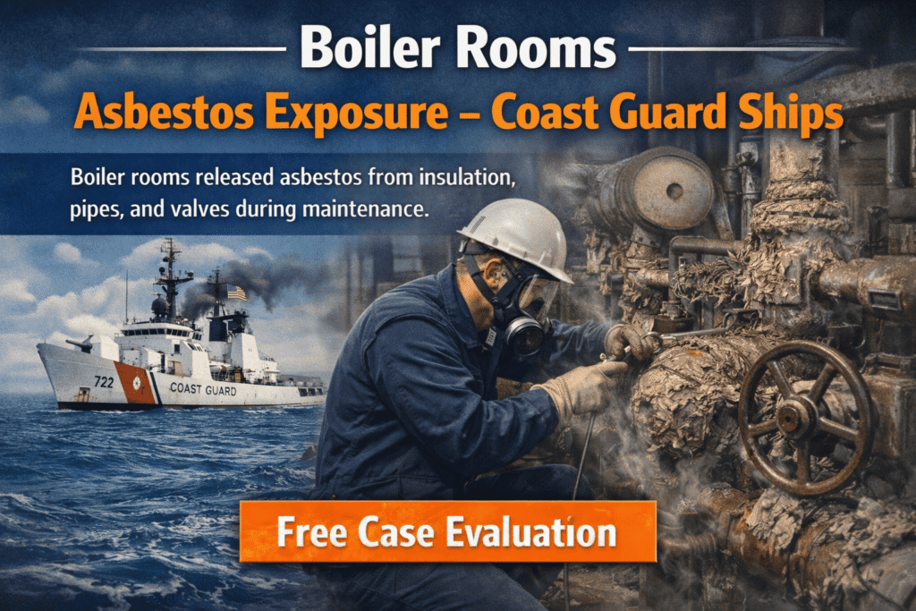 Boiler Rooms Asbestos Exposure – Coast Guard Ships - Mesotheliomahelp.center