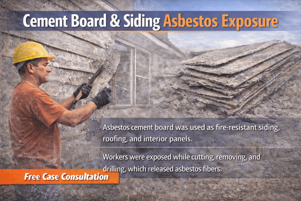 Cement Board & Siding Asbestos Exposure - Mesothelioma Help Center