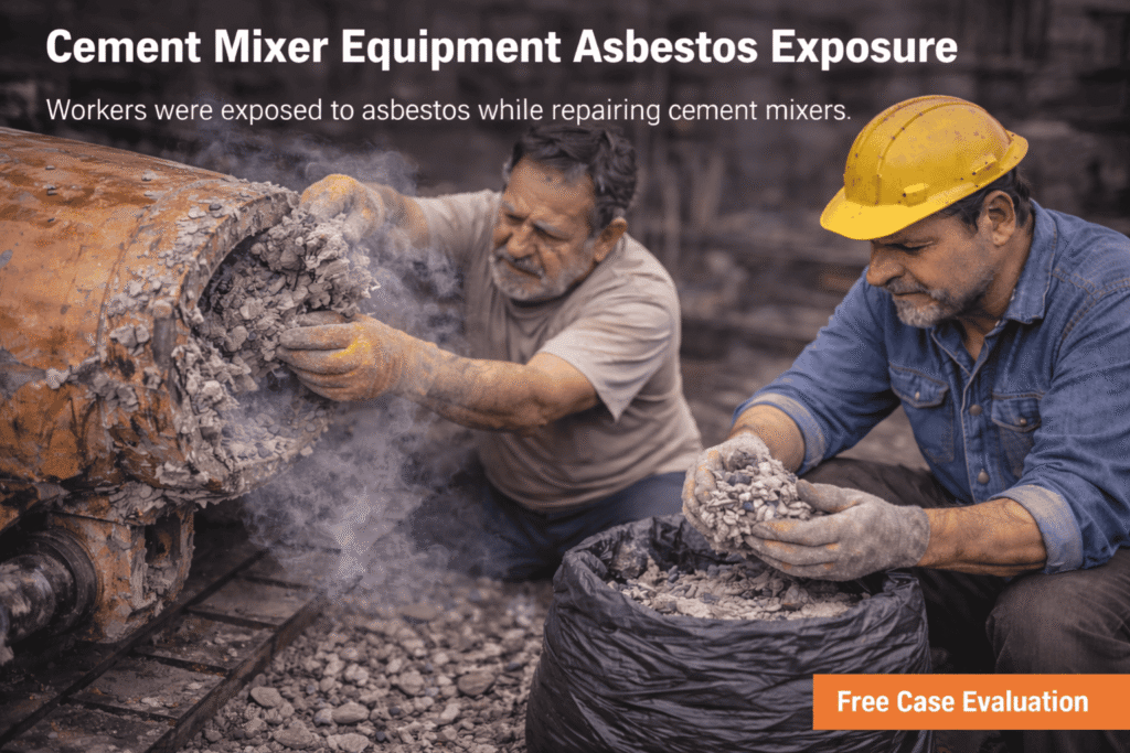 Cement Mixer Equipment Mesothelioma Lawsuit - Mesothelioma Help Center
