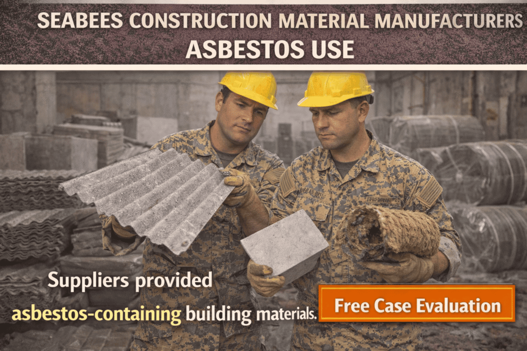 Seabees Construction Material Manufacturers Asbestos Use - Mesothelioma Help Center