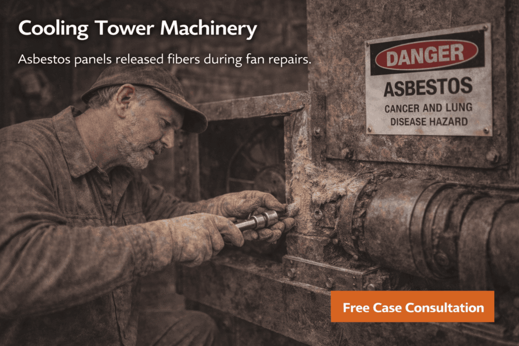 Cooling Tower Machinery Mesothelioma Lawsuit