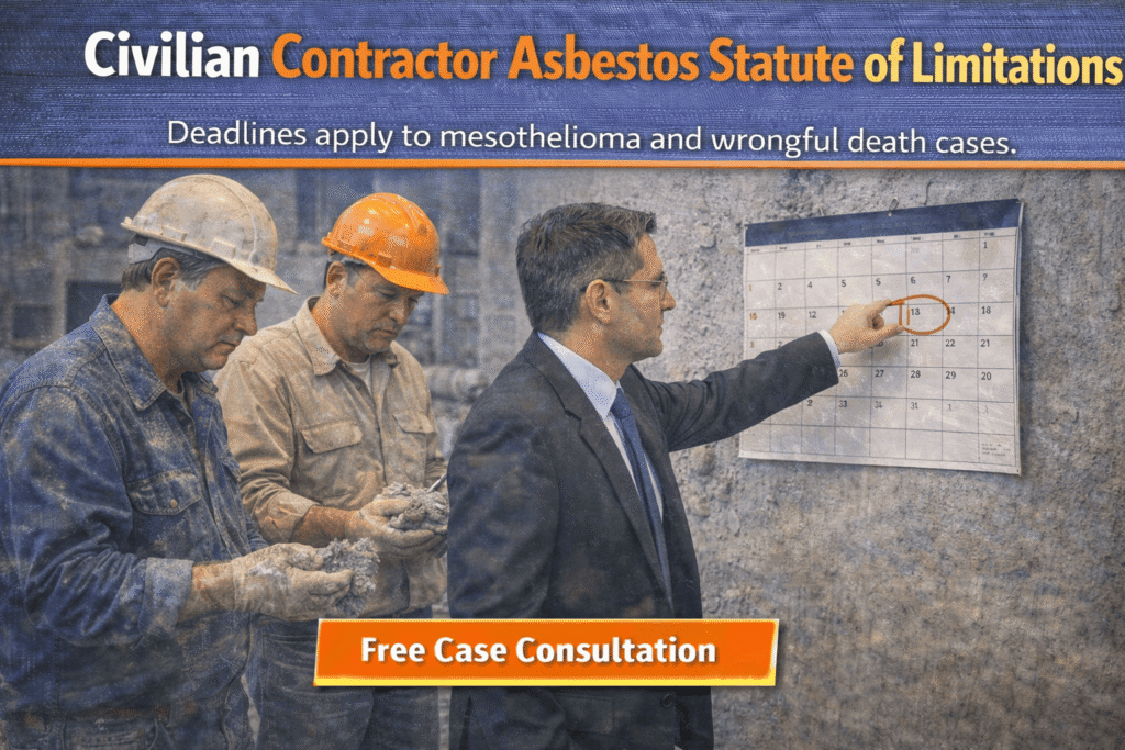 Civilian Contractor Asbestos Statute of Limitations - Mesotheliomahelp.center