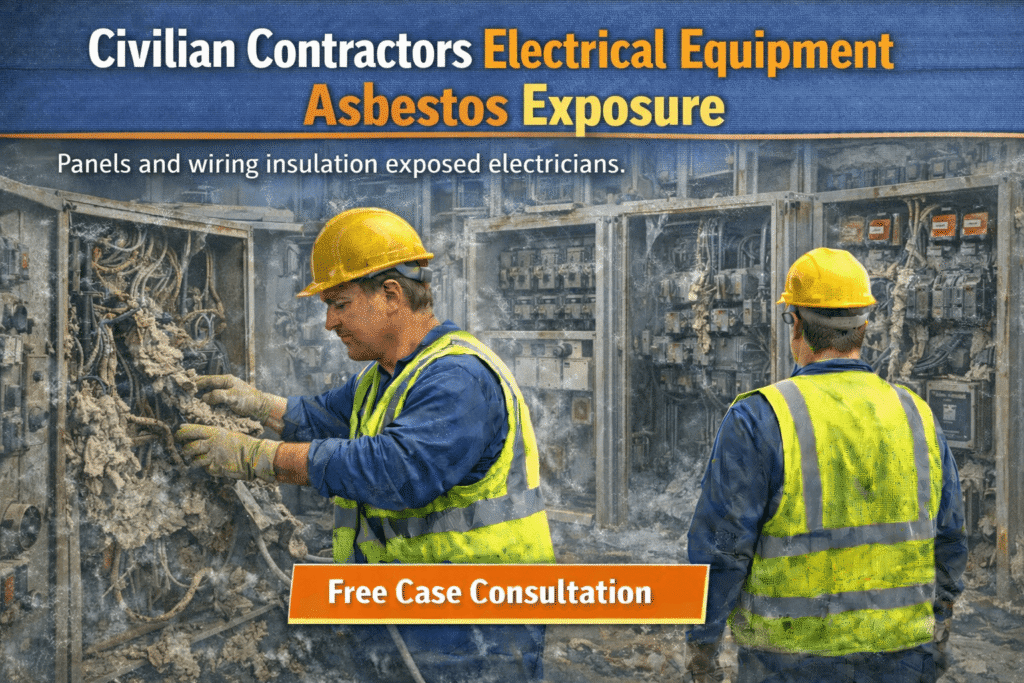 Civilian Contractors Electrical Equipment Asbestos Exposure - Mesotheliomahelp.center