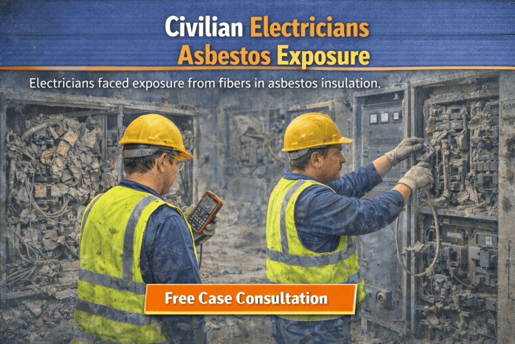 Civilian Electricians Asbestos Exposure - Mesotheliomahelp.center
