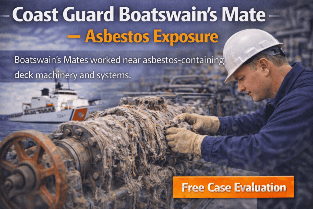 Coast Guard Boatswain’s Mate Asbestos Exposure - Mesotheliomahelp.center