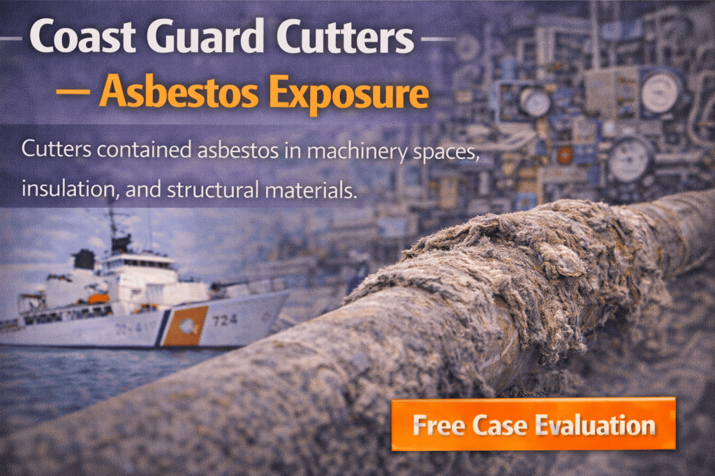 Coast Guard Cutters Asbestos Exposure & Mesothelioma Lawsuit - Mesotheliomahelp.center