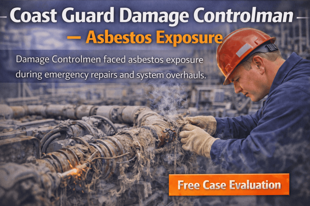 Coast Guard Damage Controlman Asbestos Exposure - Mesotheliomahelp.center