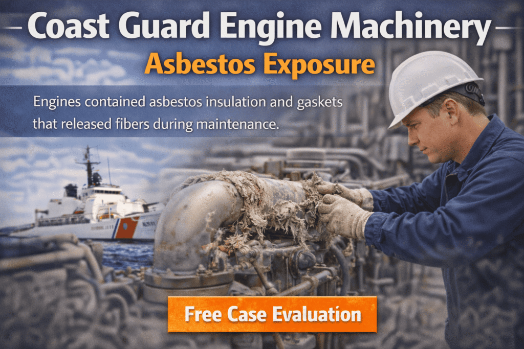 Coast Guard Engine Machinery Asbestos Exposure - Mesotheliomahelp.center