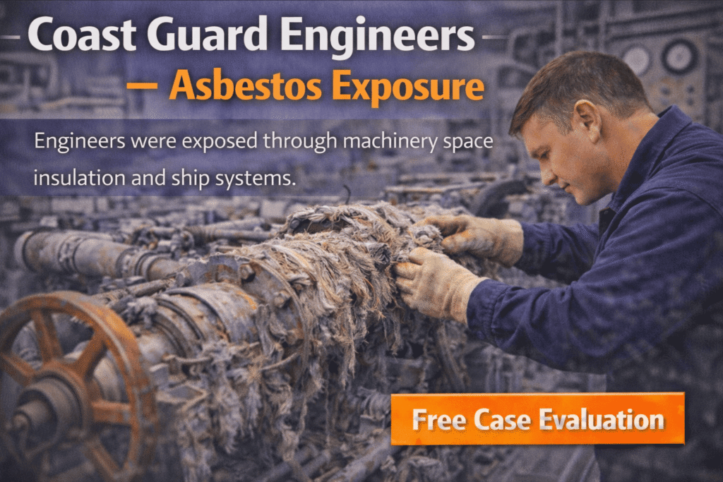 Coast Guard Engineers Asbestos Exposure - Mesotheliomahelp.center