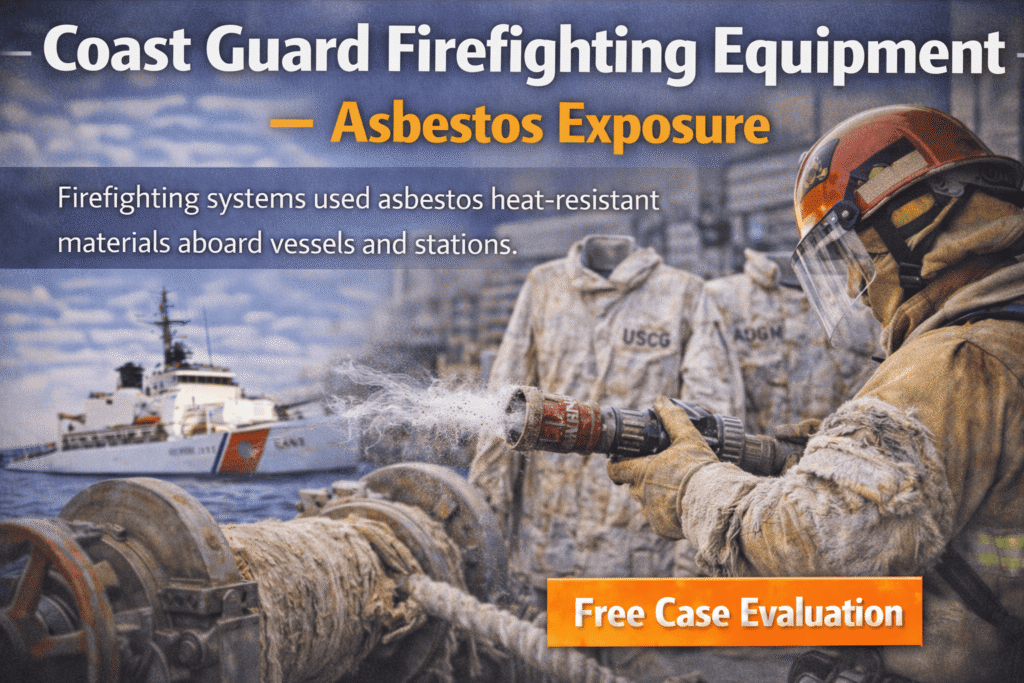 Coast Guard Firefighting Equipment Asbestos Exposure - Mesotheliomahelp.center