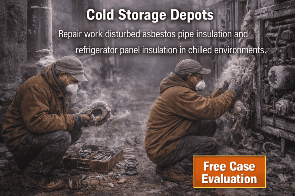 Cold Storage Depots Asbestos Exposure - mesotheliomahelp.center
