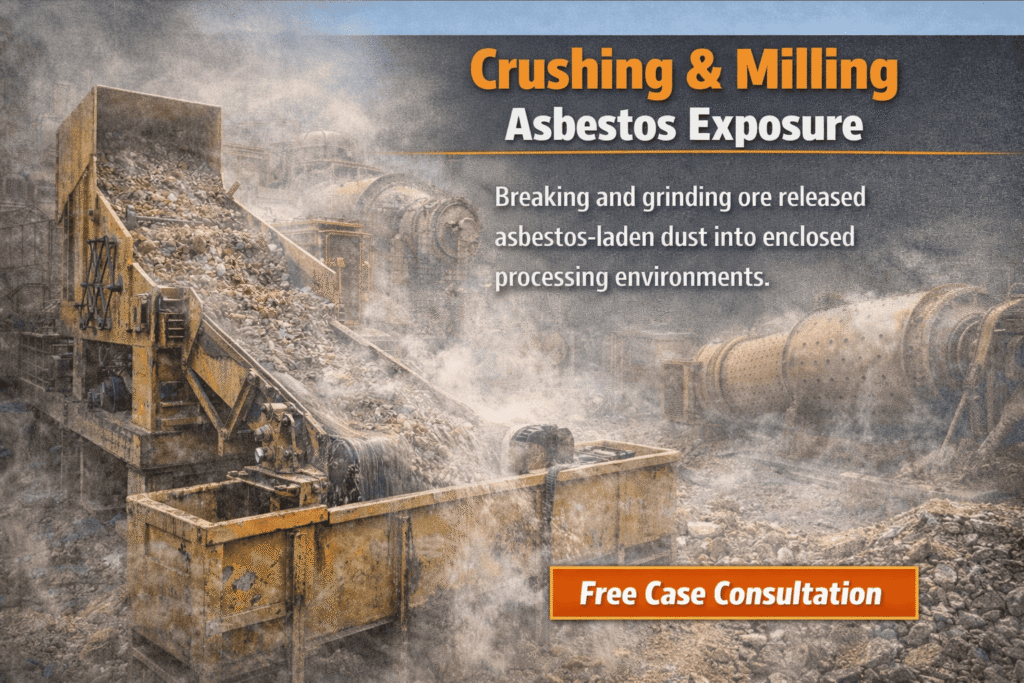 Crushing & Milling Asbestos Exposure - Mesotheliomahelp.center
