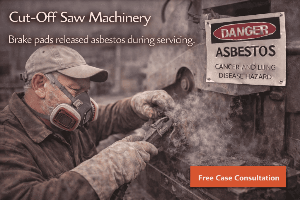 Cut-Off Saw Machinery Asbestos Exposure - Mesothelioma Help Center