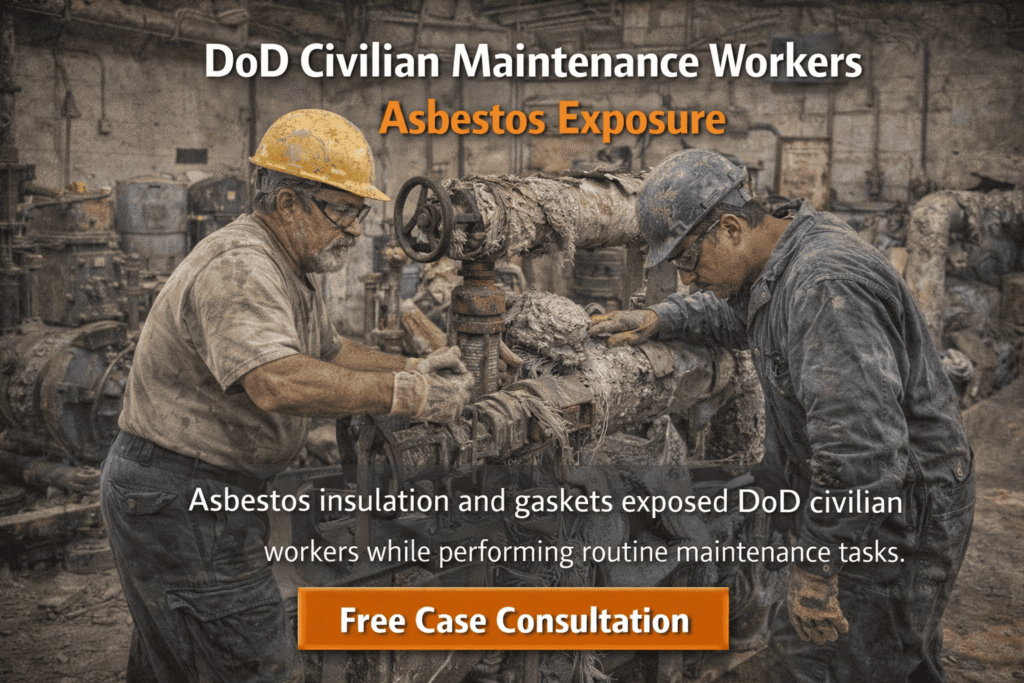 DoD Civilian Maintenance Workers Asbestos Exposure - Mesotheliomahelp.center