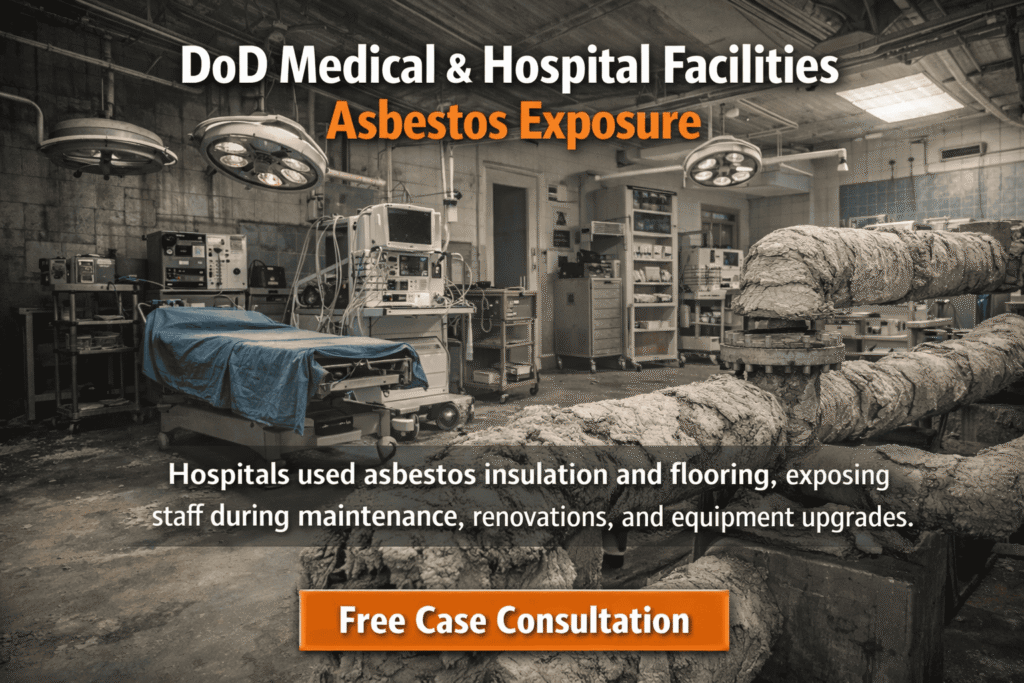 DoD Medical & Hospital Facilities Asbestos Exposure - Mesotheliomahelp.center