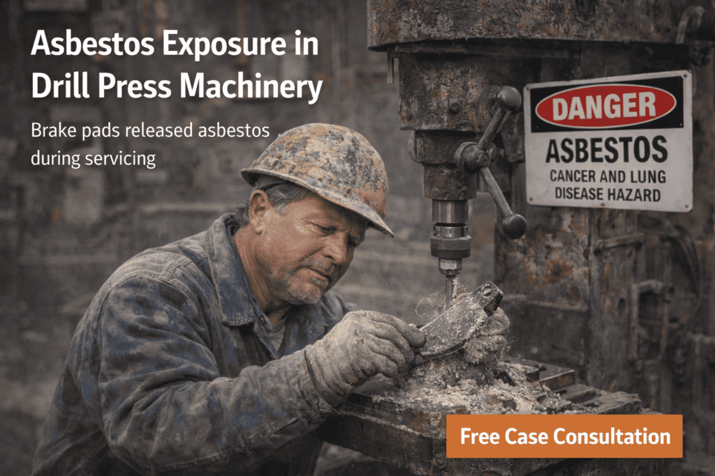 Drill Press Machinery Mesothelioma Lawsuit - Mesothelioma Help Center