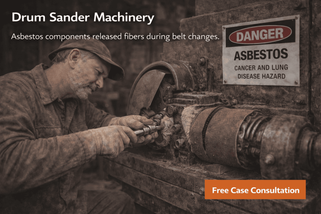 Drum Sander Machinery Mesothelioma Lawsu - Mesothelioma Help Center