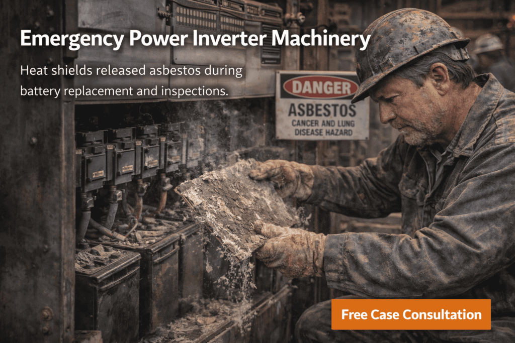 Emergency Power Inverter Machinery Mesothelioma Lawsuit - Mesothelioma Help Center