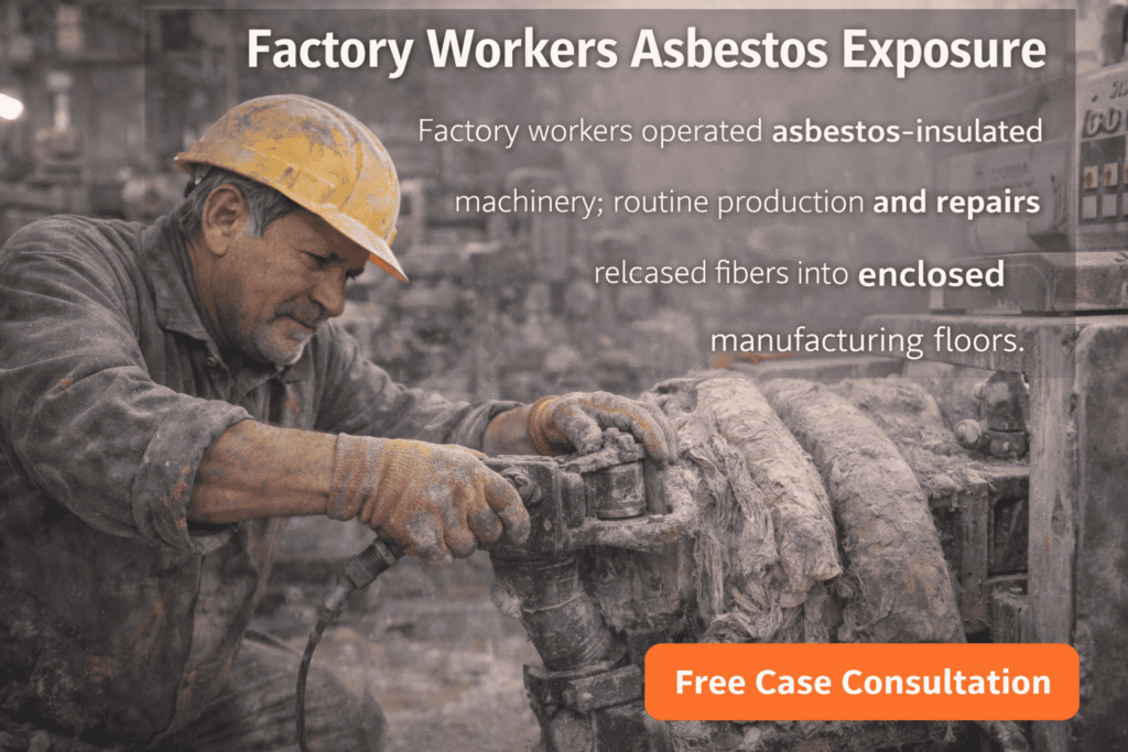 Factory Workers Asbestos Exposure - Mesotheliomahelp.center