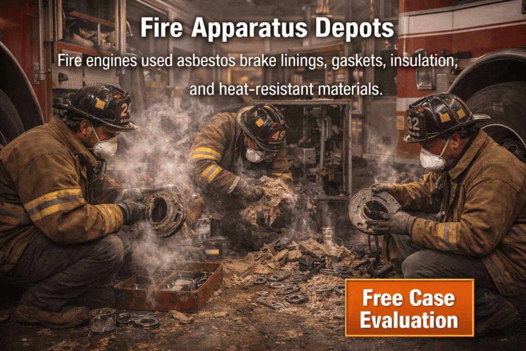Fire Apparatus Depots Asbestos Exposure - Mesotheliomahelp.center