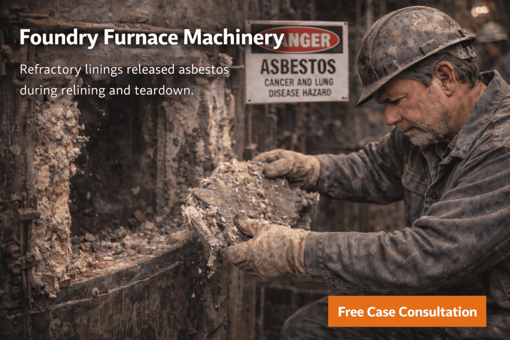 Foundry Furnace Machinery Mesothelioma Lawsuit - Mesothelioma Help Center