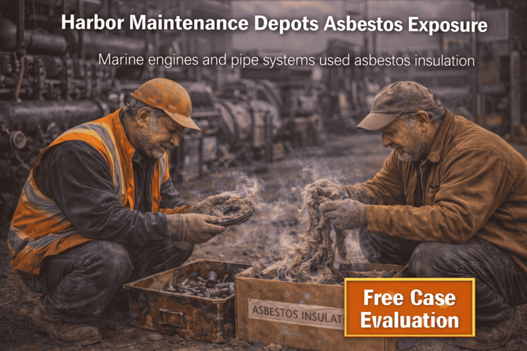 Harbor Maintenance Depots Asbestos Exposure - Mesotheliomahelp.center