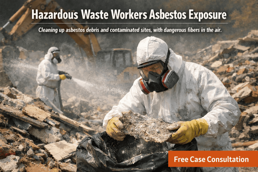 Hazardous Waste Workers Asbestos Exposure - Mesotheliomahelp.center