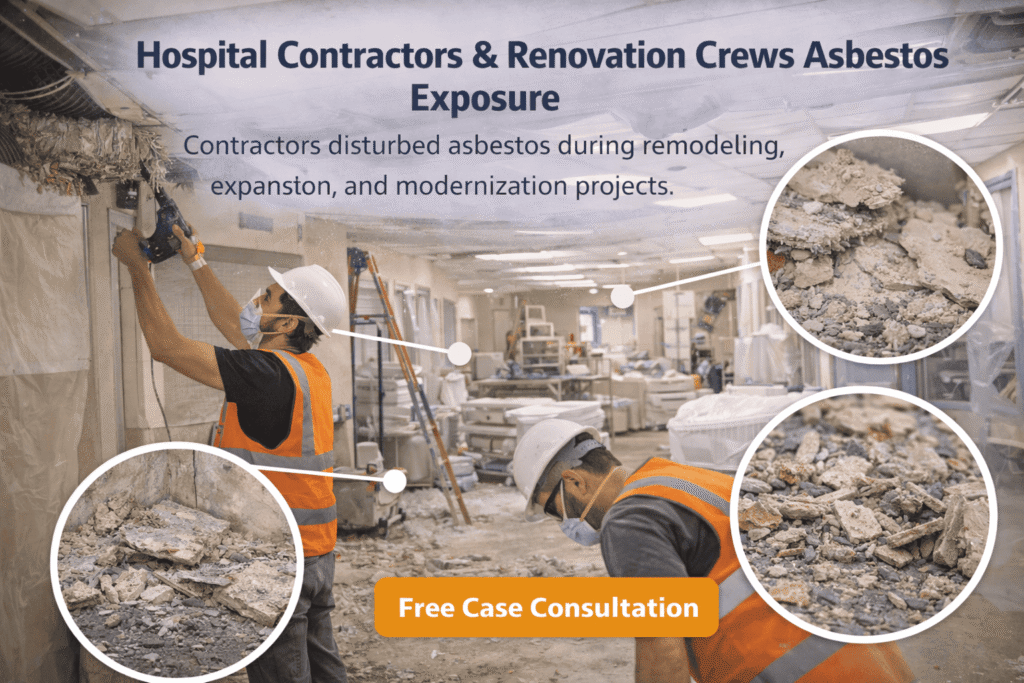 Hospital Contractors & Renovation Crews Asbestos Exposure - Mesothelioma Help Center