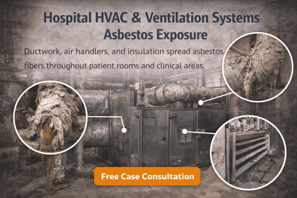 Hospital HVAC & Ventilation Systems Asbestos Exposure - Mesotheliomahelp.center