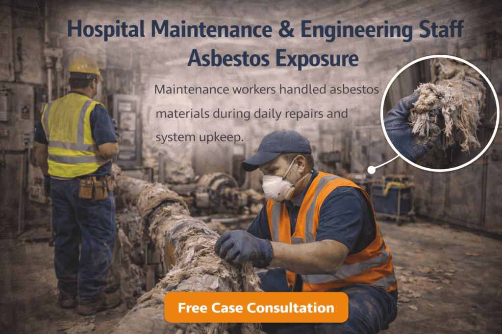 Hospital Maintenance & Engineering Staff Asbestos Exposure - Mesotheliomahelp.center