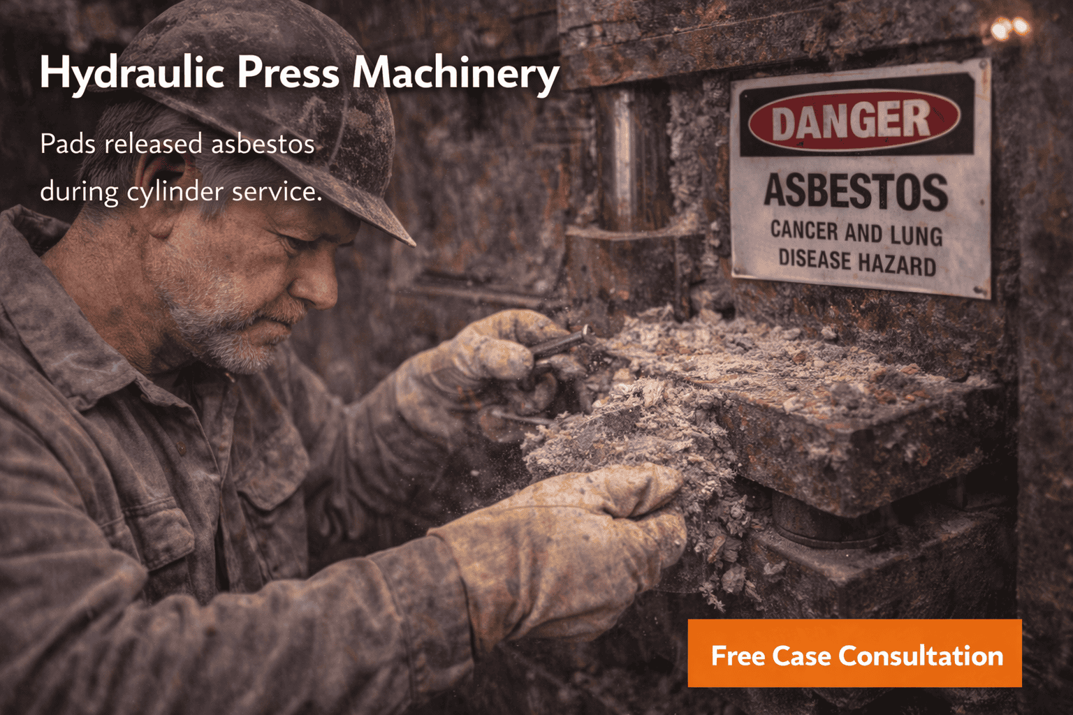 Hydraulic Press Machinery Asbestos Exposure | Press Equipment Risk Guide