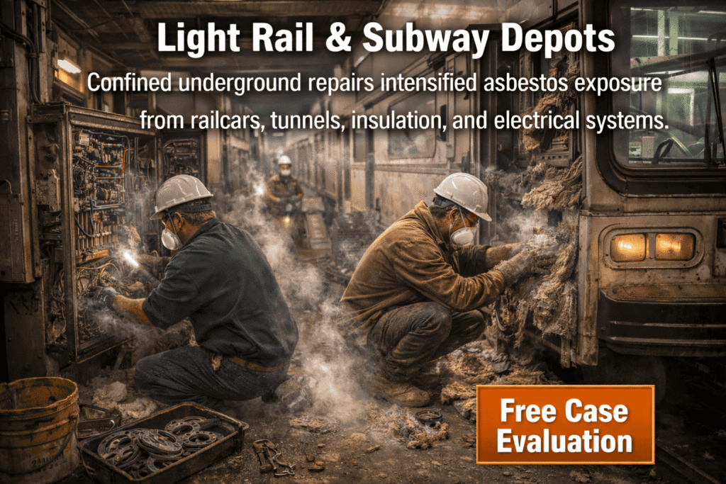 Light Rail & Subway Depots - Mesotheliomahelp.center