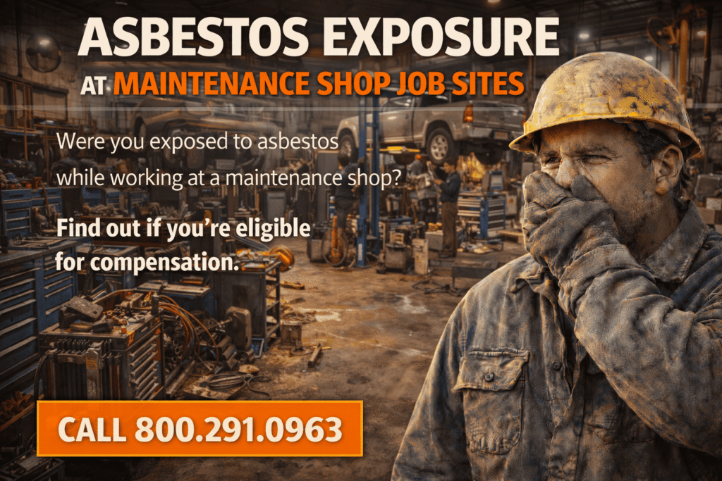 Maintenance Shop Job Sites Mesothelioma Lawsuit - Mesothelioma Help Center