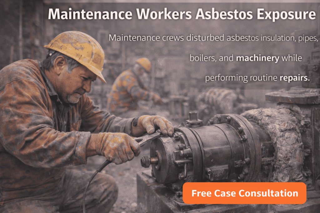 Maintenance Workers Asbestos Exposure - mesotheliomahelp.center