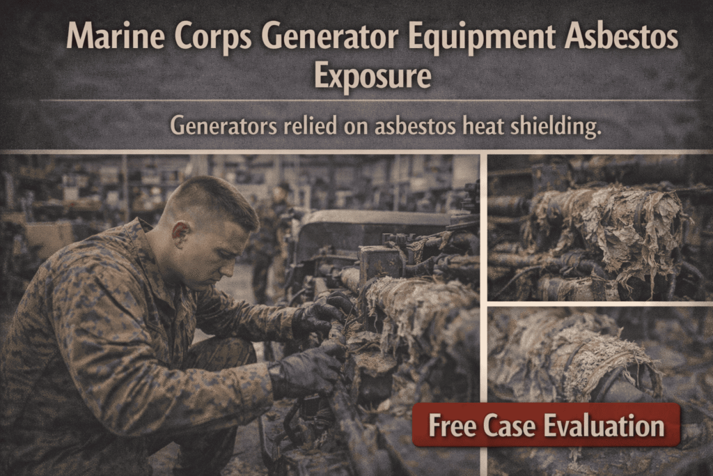Marine Corps Generator Equipment Asbestos Exposure - Mesothelioma Help Center