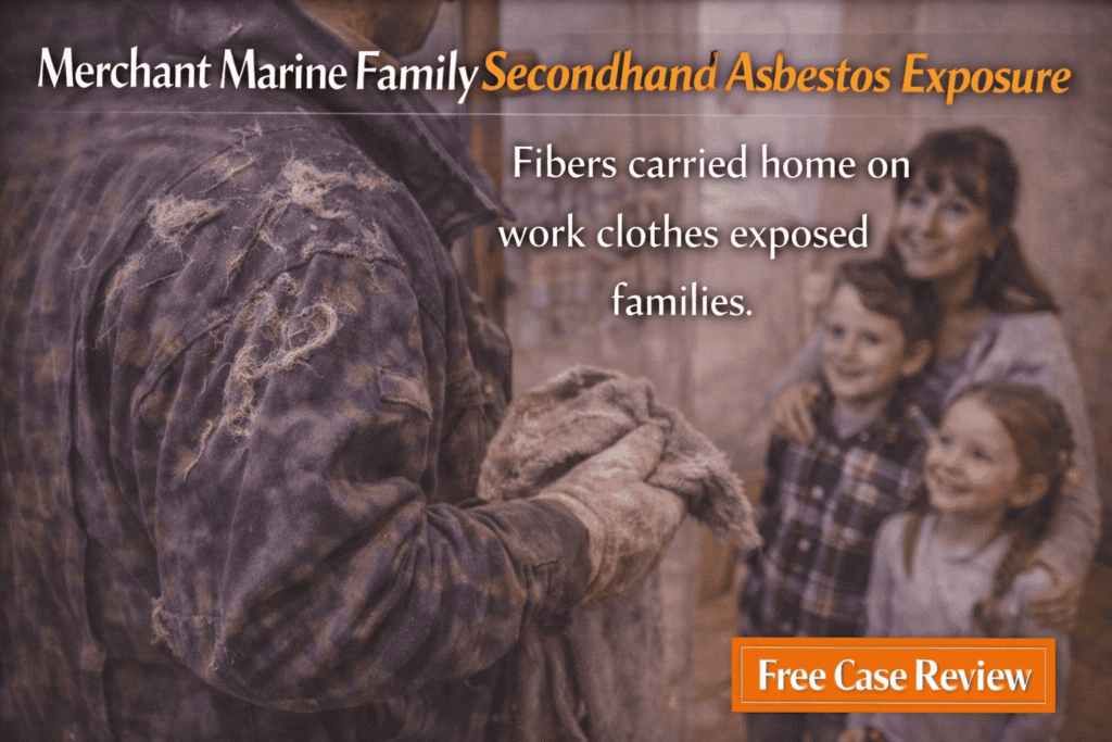 Merchant Marine Family Secondhand Asbestos Exposure - Mesotheliomahelp.center