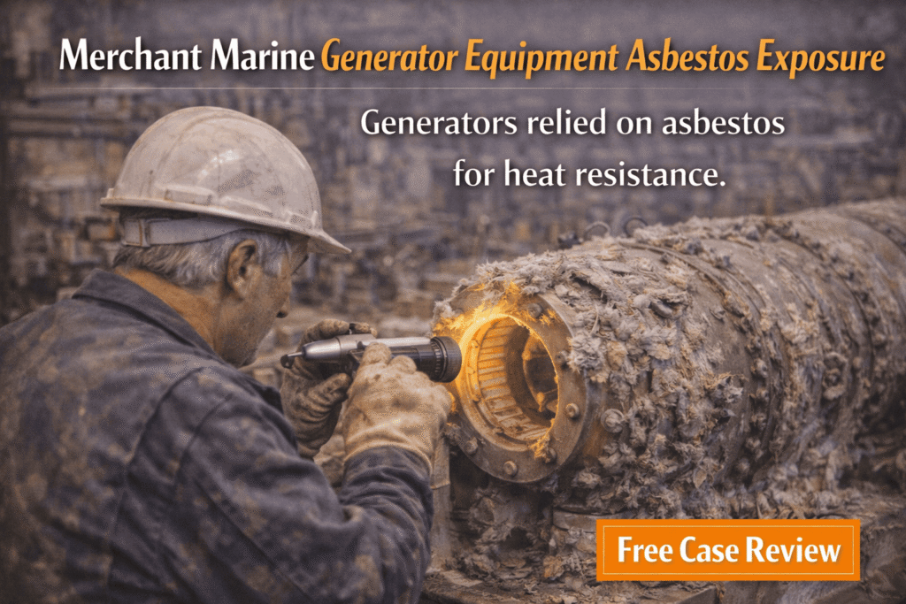 Merchant Marine Generator Equipment Asbestos Exposure - Mesotheliomahelp.center