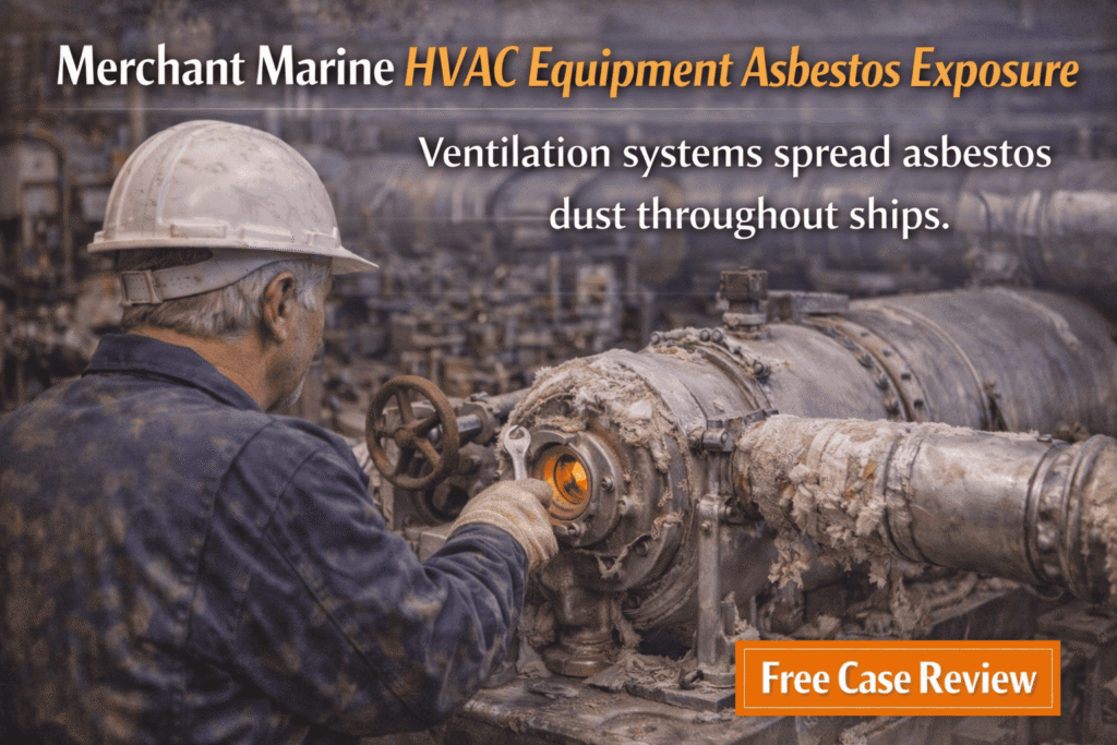 Merchant Marine HVAC Equipment Asbestos Exposure - Mesotheliomahelp.center