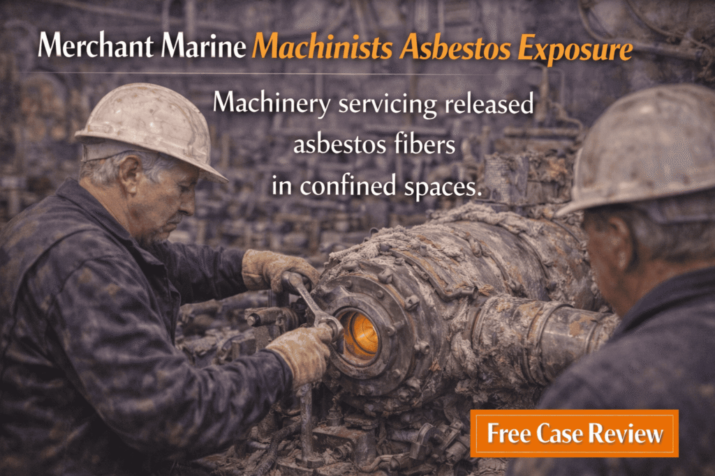 Merchant Marine Machinists Asbestos Exposure - Mesotheliomahelp.center