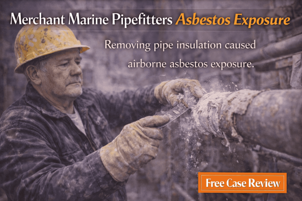 Merchant Marine Pipefitters Asbestos Exposure - Mesotheliomahelp.center