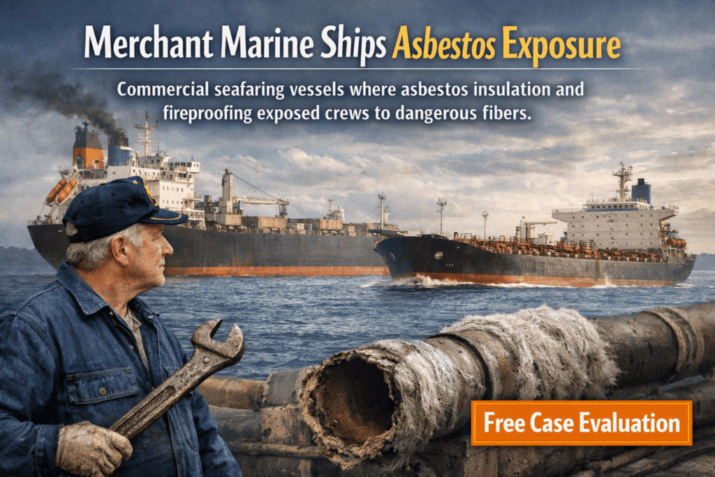 Merchant Marine Ships Asbestos Exposure - Mesotheliomahelp.center