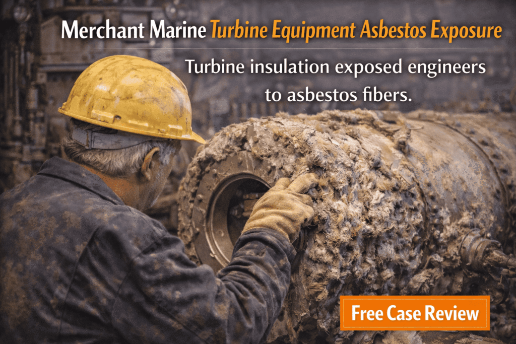 Merchant Marine Turbine Equipment Asbestos Exposure - Mesotheliomahelp.center