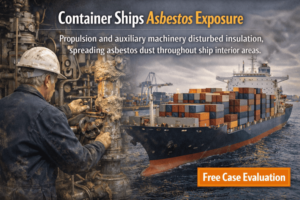 Merchant Marines Container Ships Asbestos Exposure - Mesotheliomahelp.center