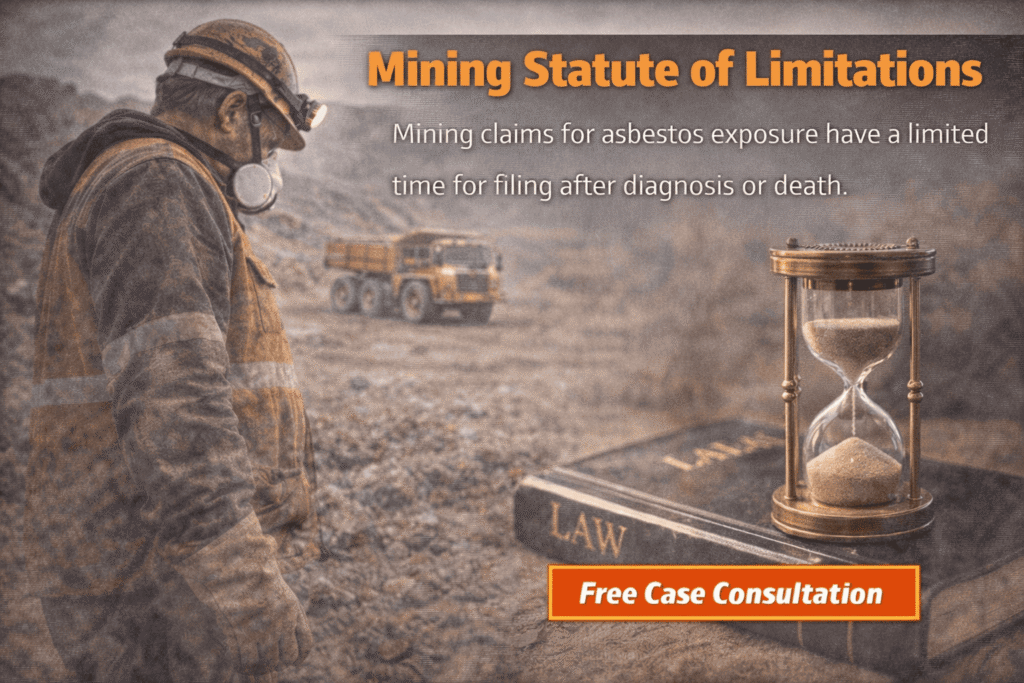 Mining Asbestos Statute of Limitations - Mesotheliomahelp.center