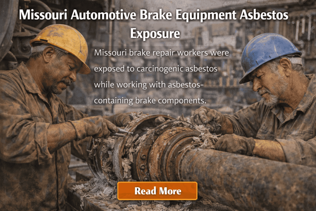 Missouri Automotive Brake Equipment Asbestos Exposure - mesotheliomahelp.center