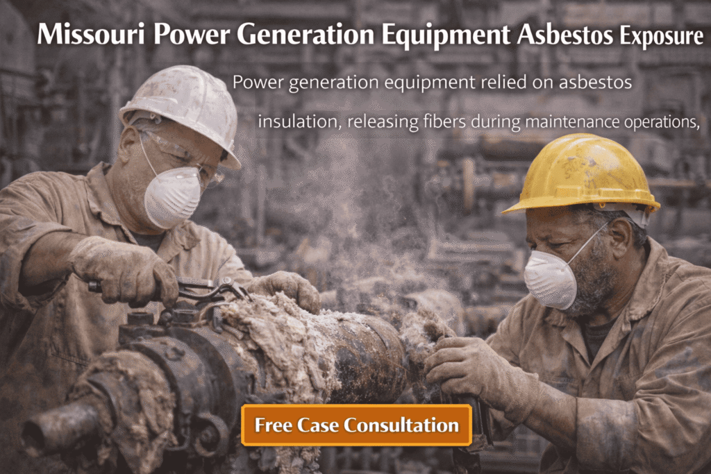 Missouri Power Generation Equipment Asbestos Exposure - Mesothelioma Help Center