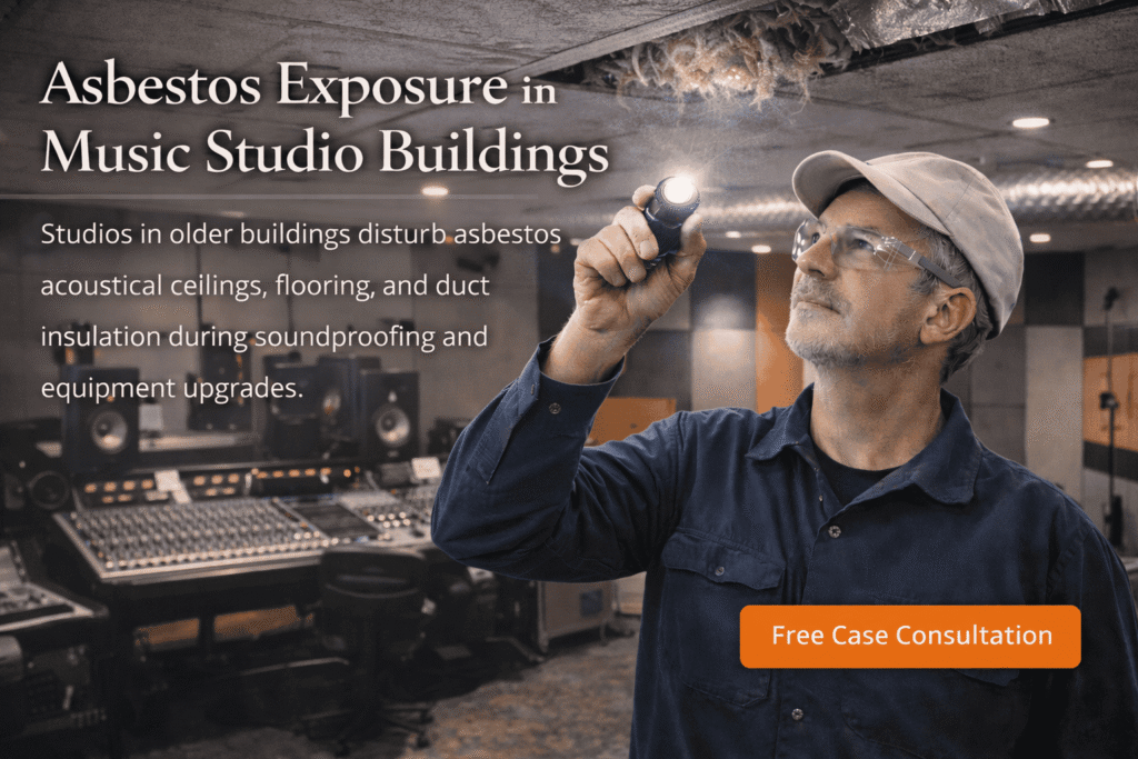 Music Studio Buildings Asbestos Exposure - Mesotheliomahelp.center