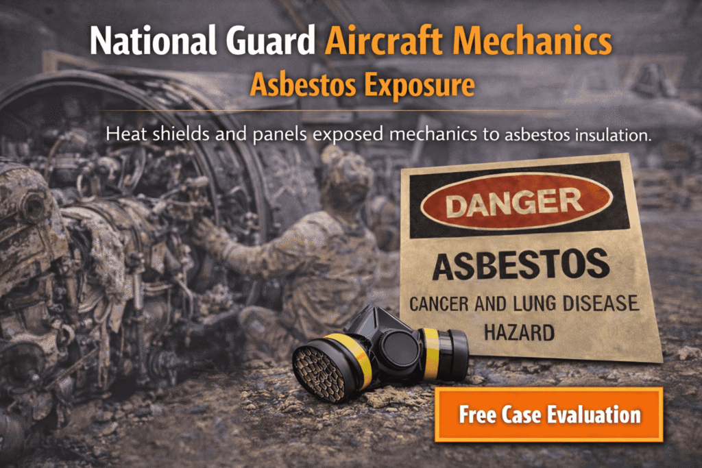 National Guard Aircraft Mechanics Asbestos Exposure - Mesotheliomahelp.center