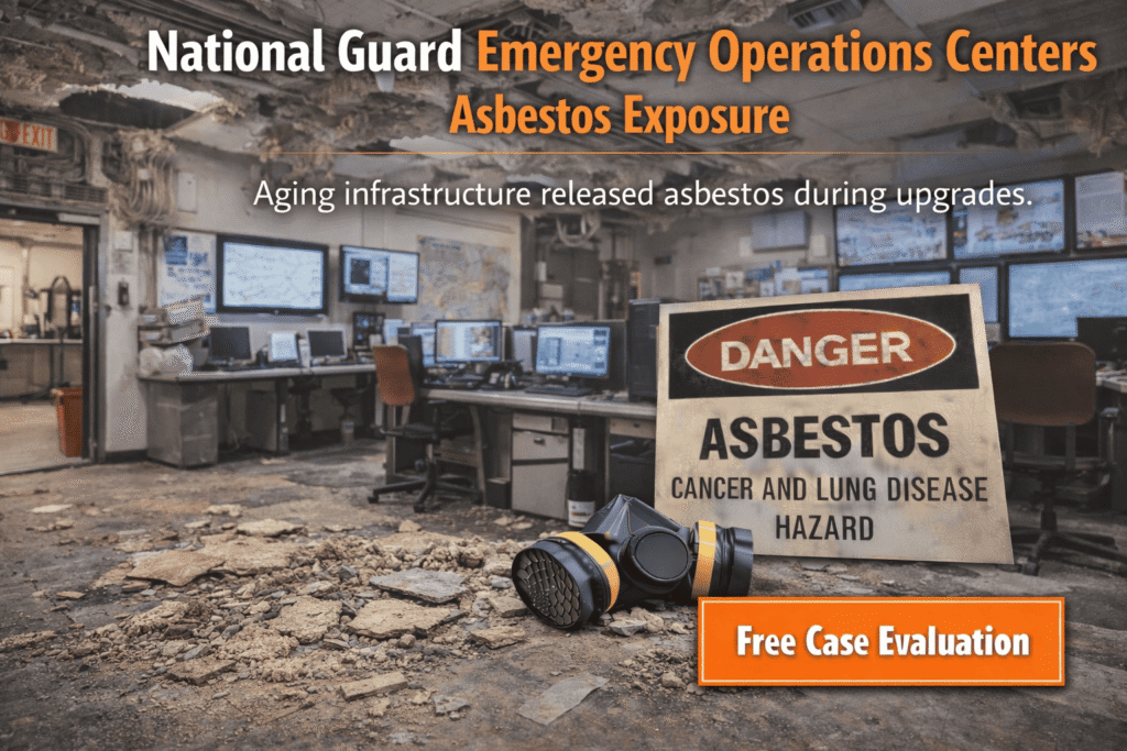 National Guard Emergency Operations Centers Asbestos Exposure - Mesotheliomahelp.center