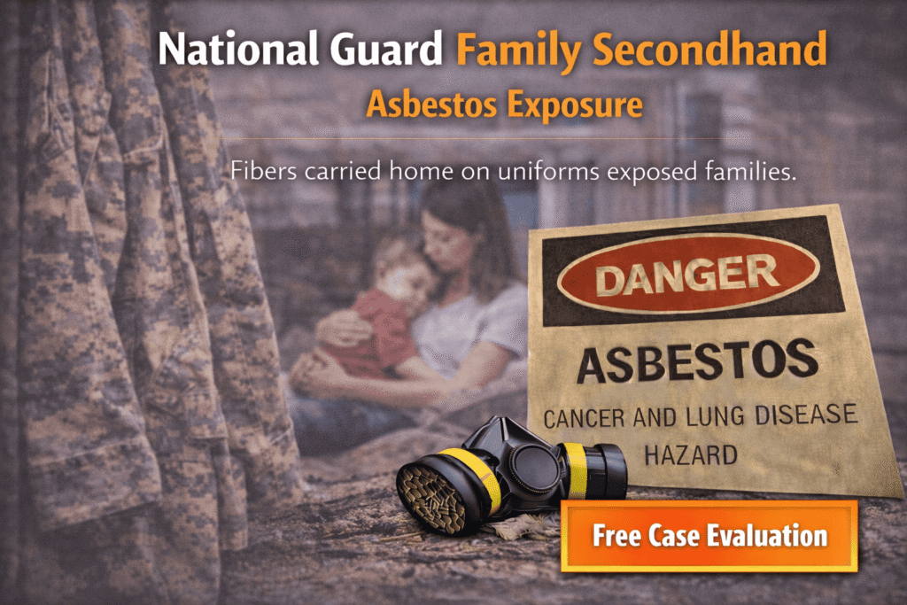 National Guard Family Secondhand Asbestos Exposure - mesotheliomahelp.center